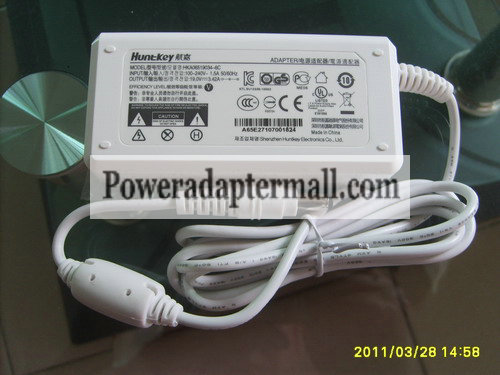 65W 19V 3.42A ASUS DELTA ADP-65WH AB Laptop AC Adapter White